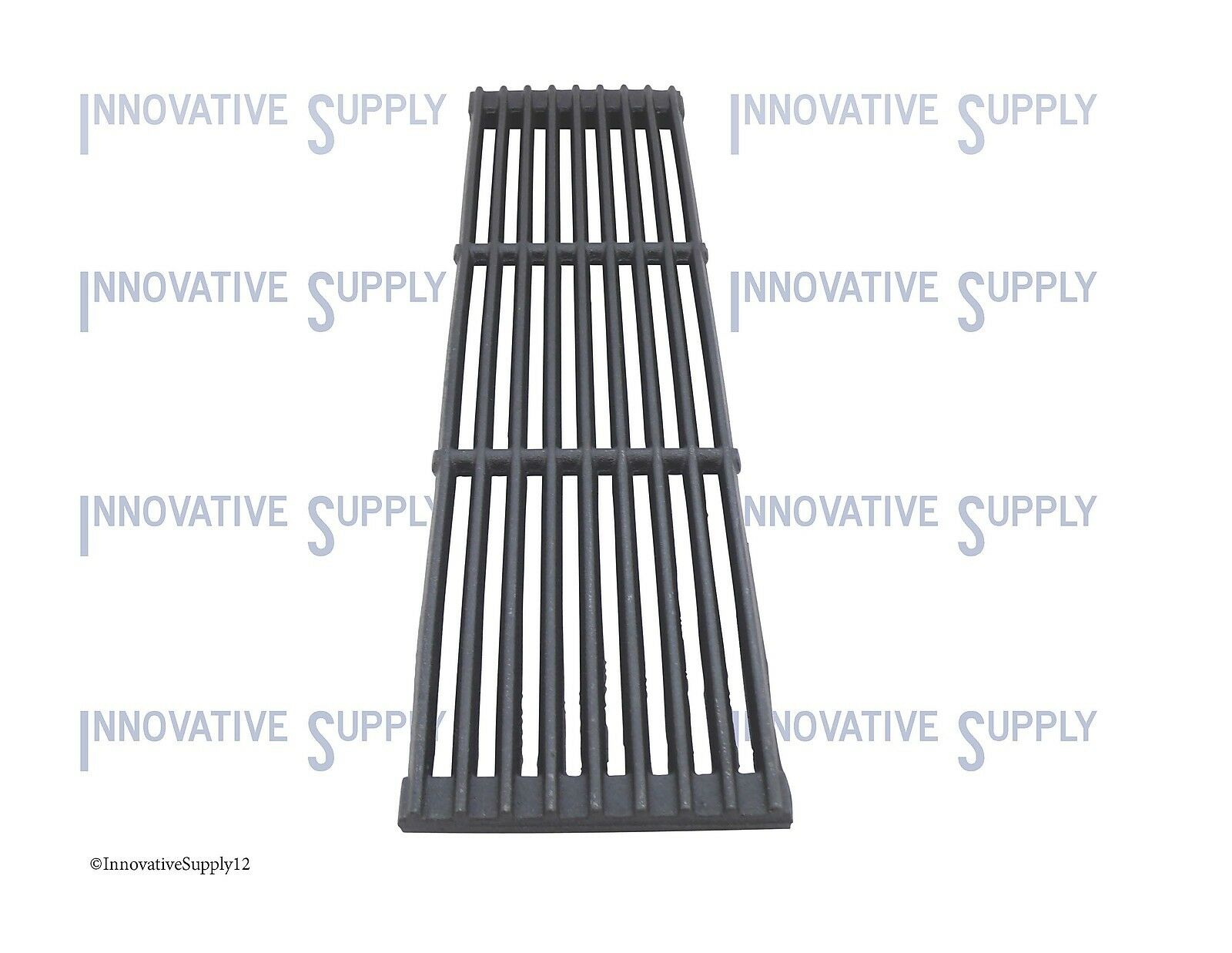 9-bar Grate - Cast Iron Top Grate - Char-broiler 5" X 21" Imperial Part No. 1206